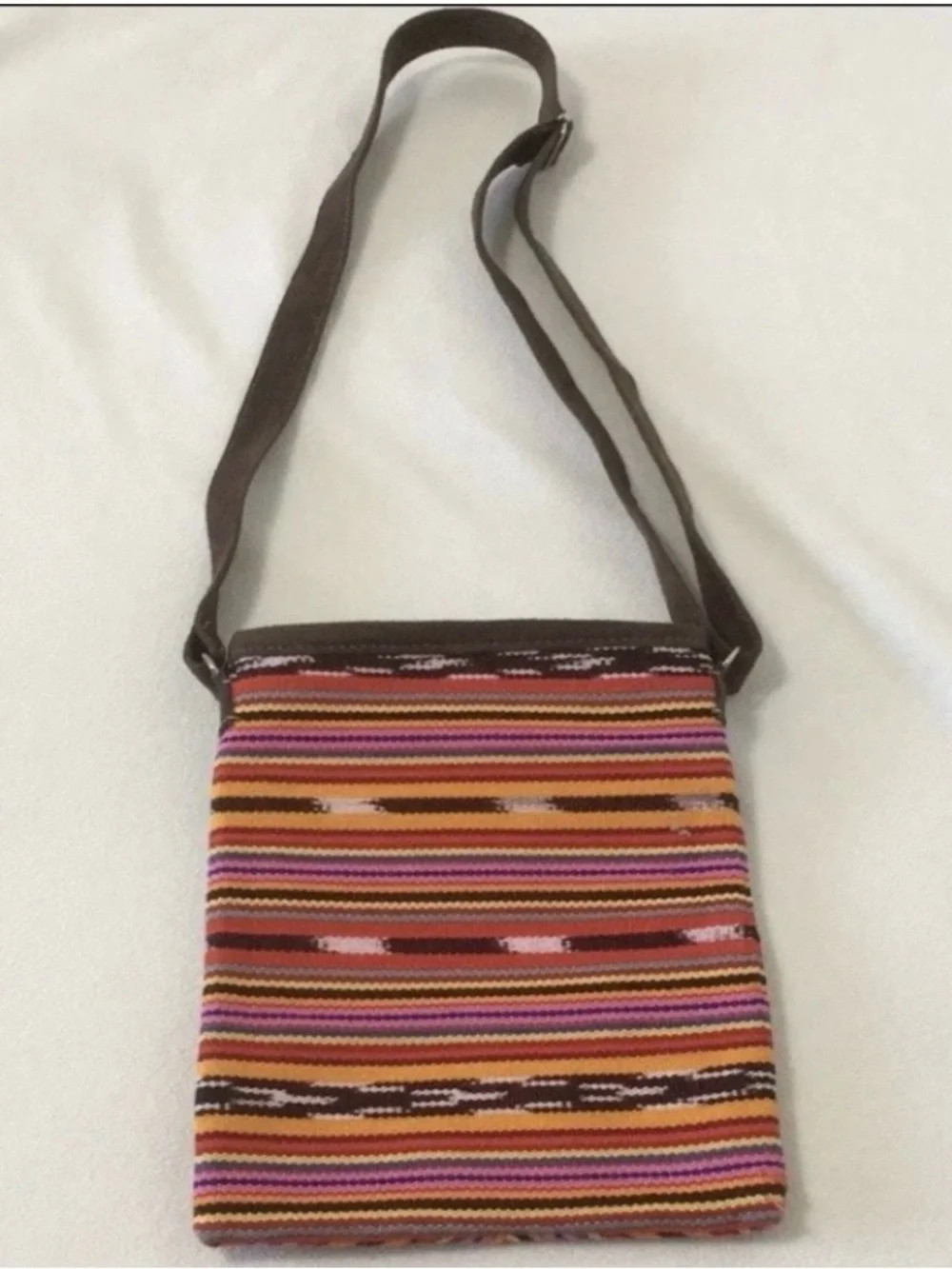 Guatemala Southwestern Crossbody Bag Colorful Woven Textured Boho Purse